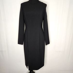 *Black Halo Black Cold Shoulder Dress sz. 10